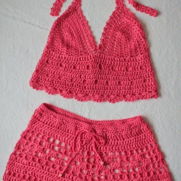 Summer love, beachwear, handmade - Picture 5 of 6